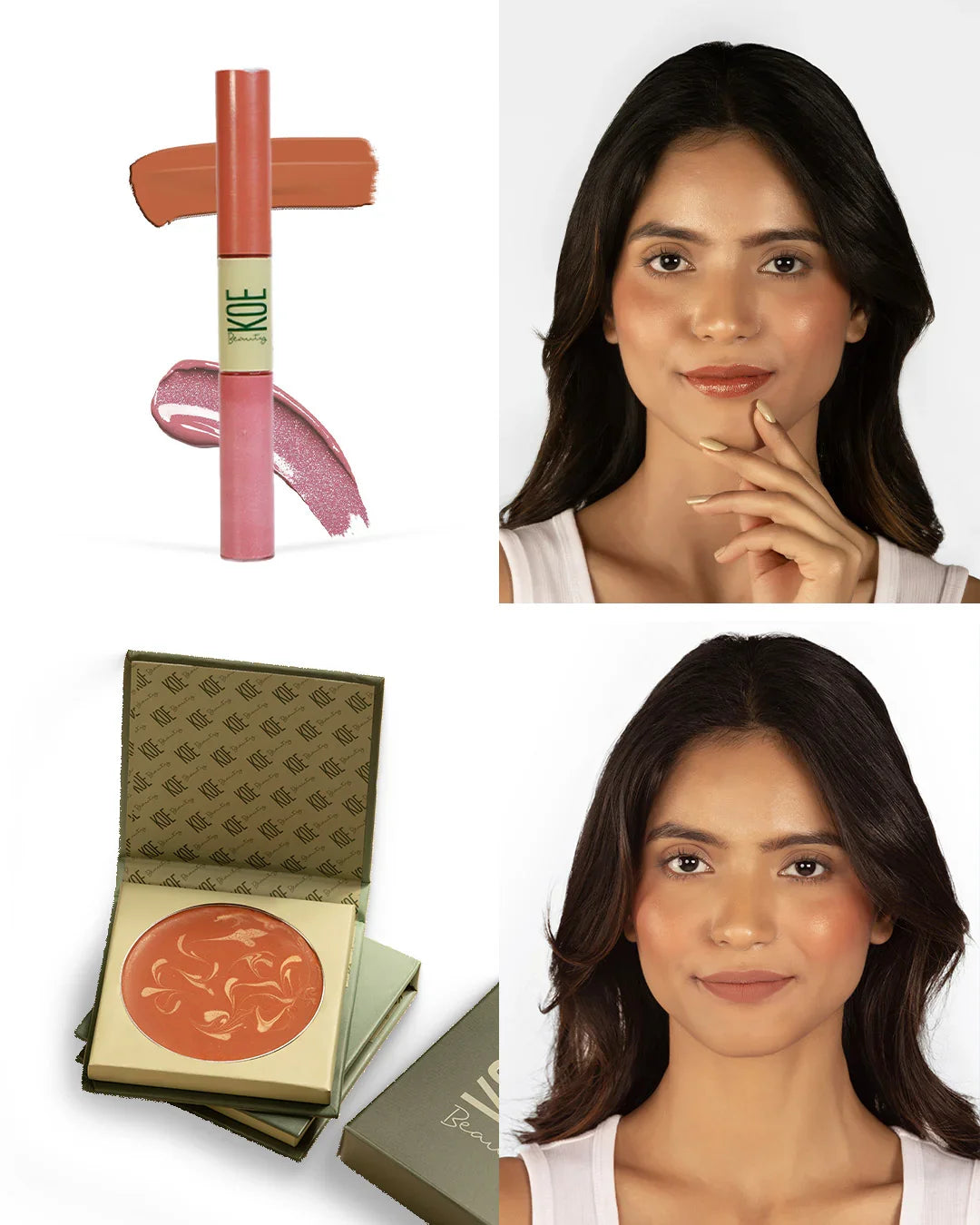 Peach Fuzz + Pink Spice