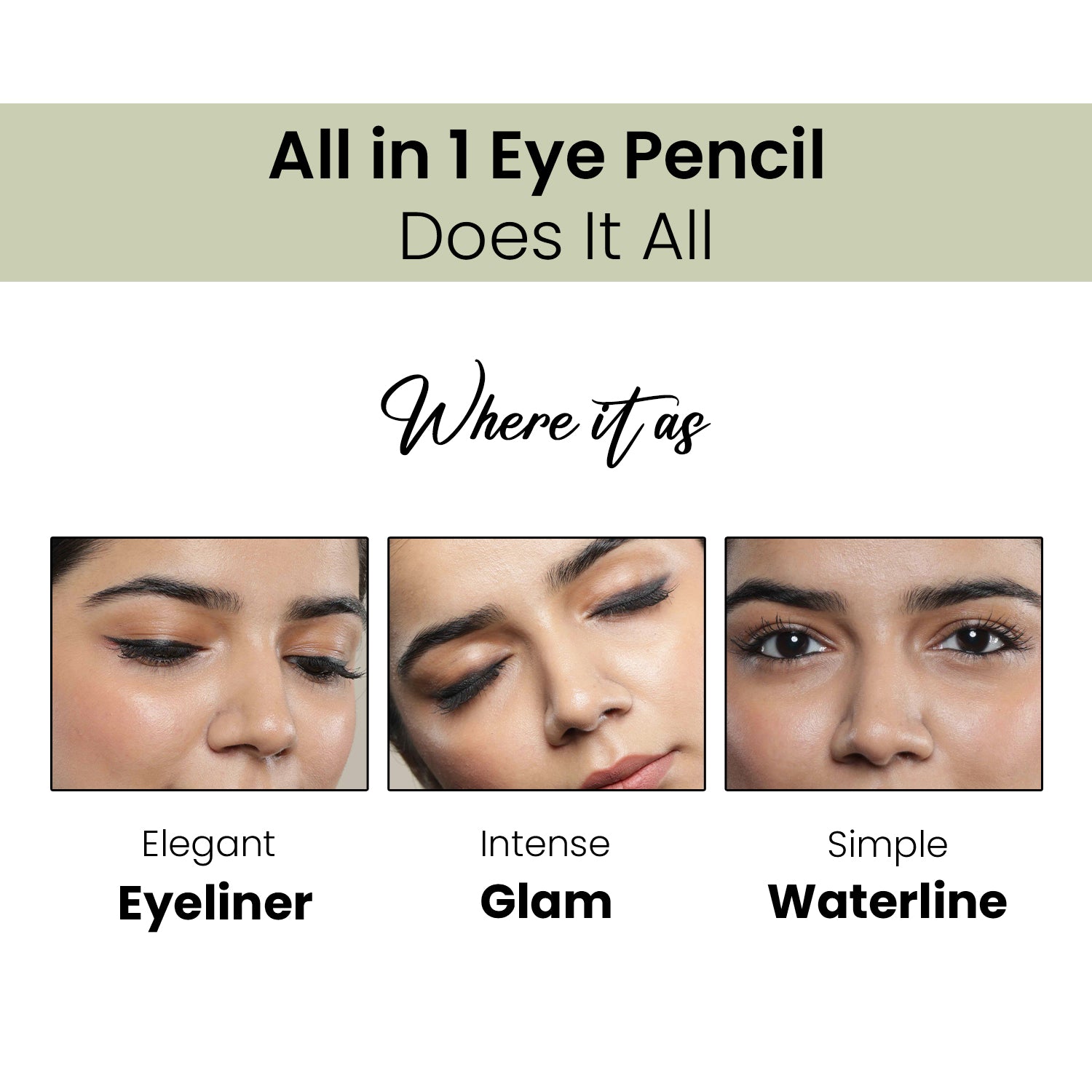 All in 1 Eye pencil