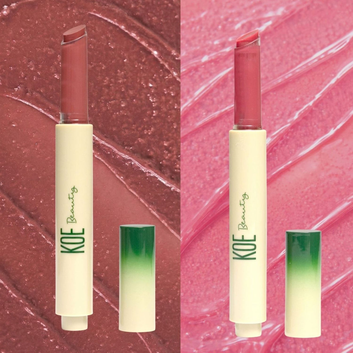 natural nude + petal pink
